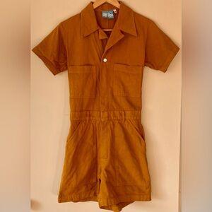 Big Bud Press Palm Springs Exclusive Short-Sleeve Romper Jumpsuit, unisex small